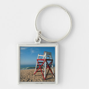 USA, Rhode Island, Charleston Beach, Beachfront Keychain