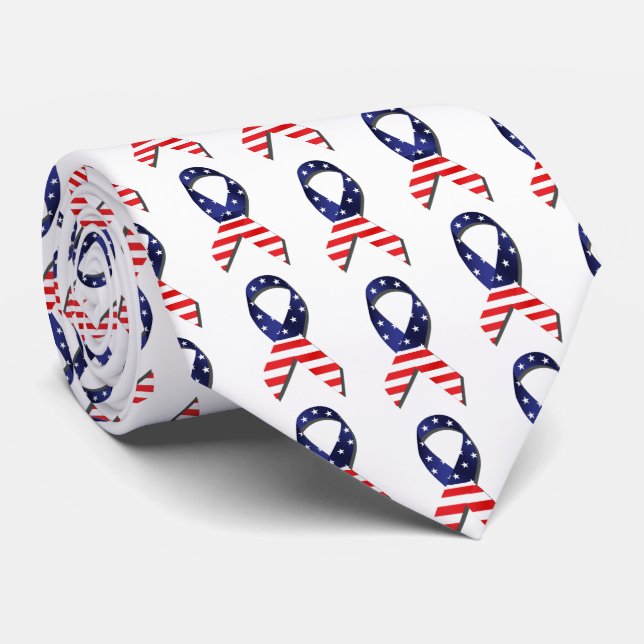 USA Ribbon Tie (Rolled)
