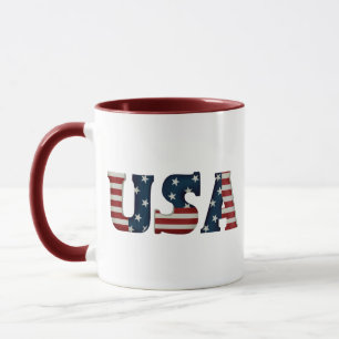 USA Ringer Mug