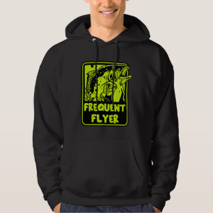 USA Salmon Fly Fishing Hoodie