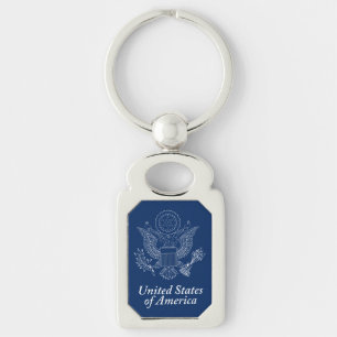USA seal Keychain