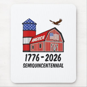 USA Semiquincentennial 250th Anniversary 1776–2026 Mouse Pad