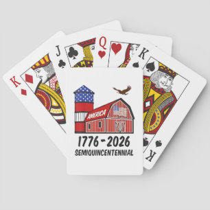 USA Semiquincentennial 250th Anniversary 1776–2026 Playing Cards