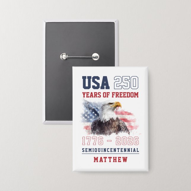 USA Semiquincentennial America's 250th Anniversary (Front/Back)