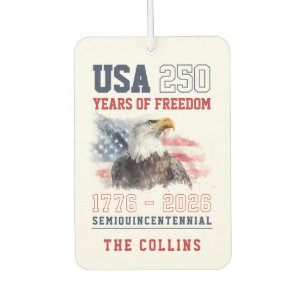 USA Semiquincentennial America's 250th Anniversary Air Freshener