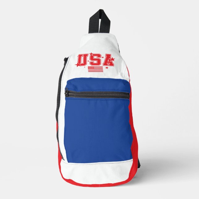 USA SLING BAG (Front)