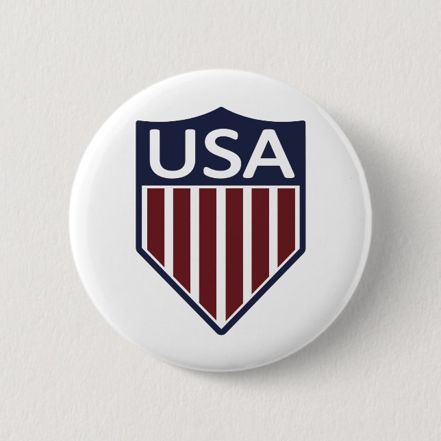 USA Soccer 1950 2 Inch Round Button (Front)