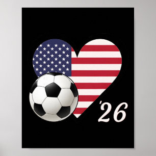 Usa Soccer 2026 Poster