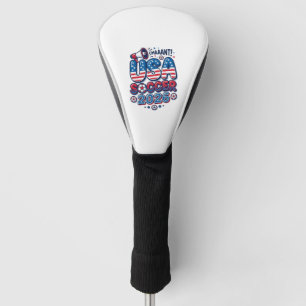 USA Soccer 2026 Soccer Bold Country Typography Tra Golf Head Cover