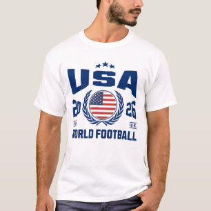 USA Soccer 2026 World Football T-Shirt