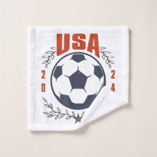 USA Soccer Ball 2024 Stars & Laurel Wreath Vintage