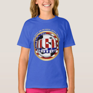 USA Soccer Ball Sports T-Shirt