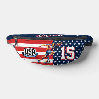 USA Soccer Eagle Athlete Patriotic National Team  Fanny Pack