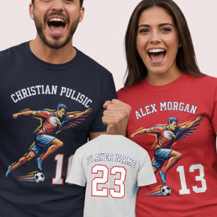 USA Soccer Eagle Athlete Patriotic National Team T-Shirt