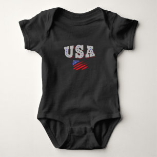 USA Soccer Fan Jersey Shirt American Flag