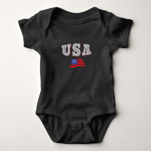 USA Soccer Fan Jersey Shirt American Flag