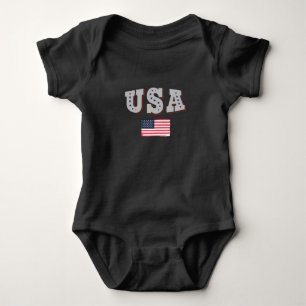 USA Soccer Fan Jersey Shirt American Flag