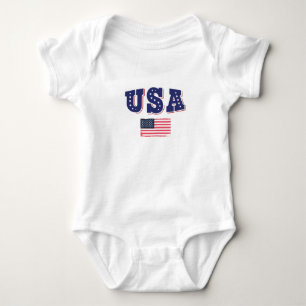USA Soccer Fan Jersey Shirt American Flag