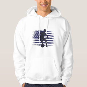 USA Soccer Fan Jersey Shirt American Flag