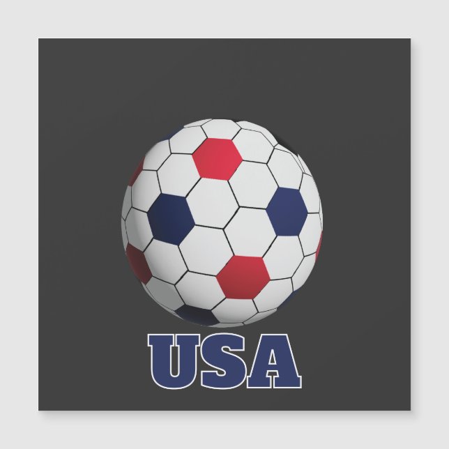 USA Soccer magnet (Devant)