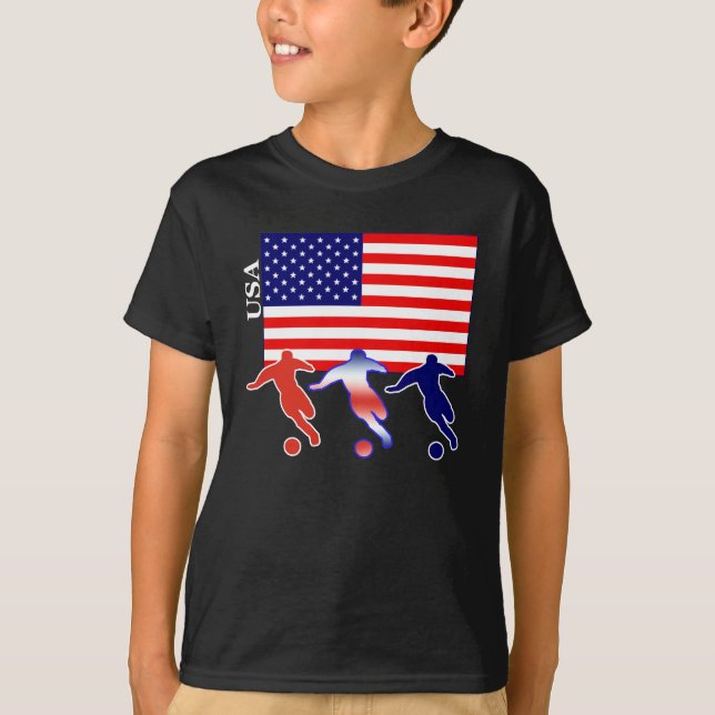 USA Soccer Players T-Shirt (Front)