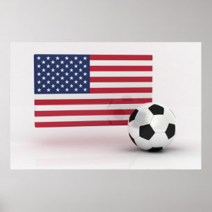 USA Soccer Poster