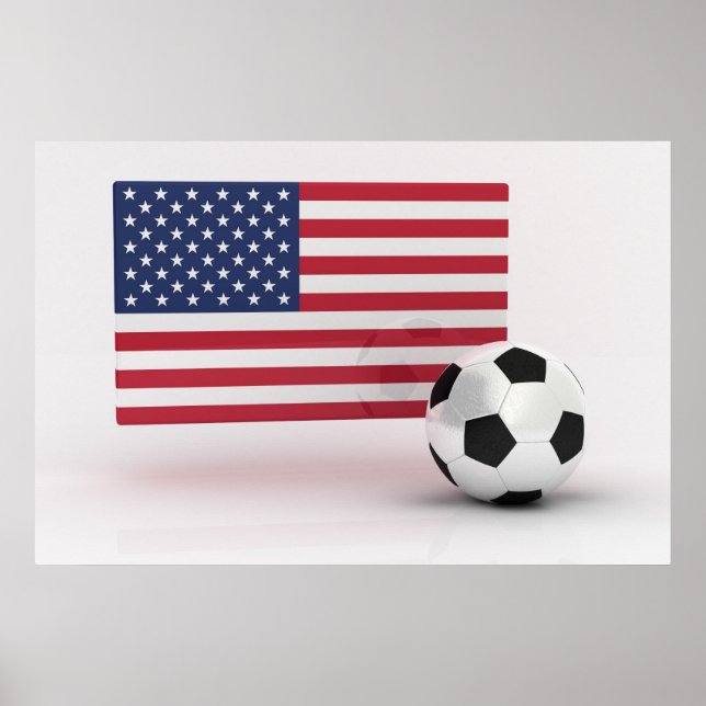USA Soccer Poster (Front)
