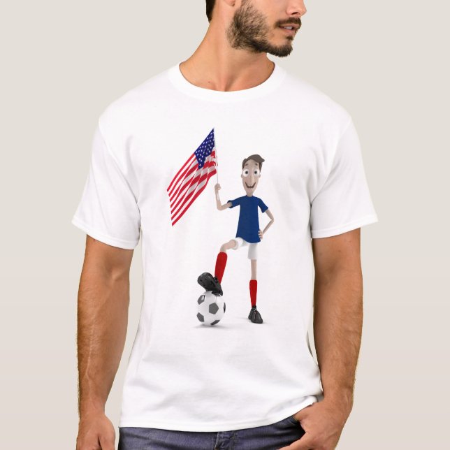 USA soccer T-Shirt (Front)