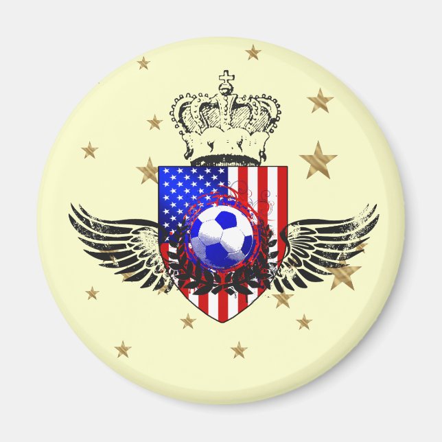 USA soccer t-shirts and gifts Magnet (Front)