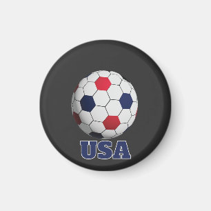 USA Soccer Throw Pillow Magnet