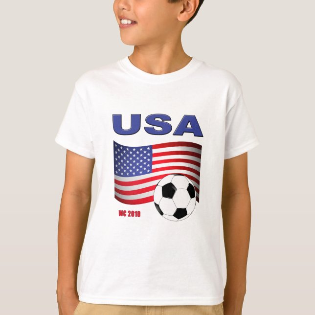 USA Soccer World Cup 2010 T-Shirt (Front)