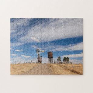 USA, South Dakota, Stamford, 1880 Town Jigsaw Puzzle