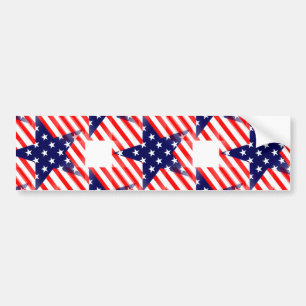 usa star bumper sticker