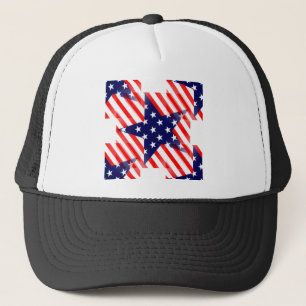 usa star trucker hat