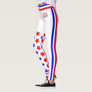 USA Stars and Stripes (cust.) Leggings