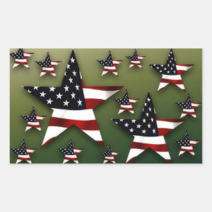 Usa stars sticker