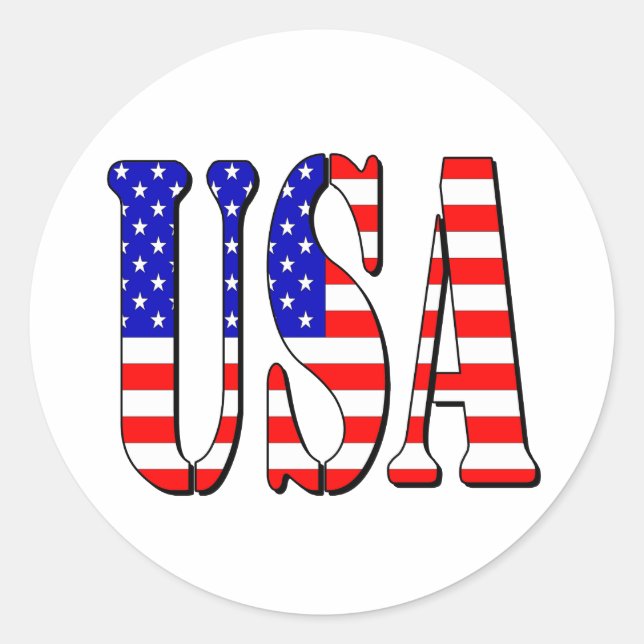 USA Sticker (Front)