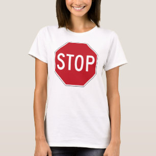 USA Stop Sign T-Shirt