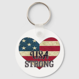 USA Strong Keychain