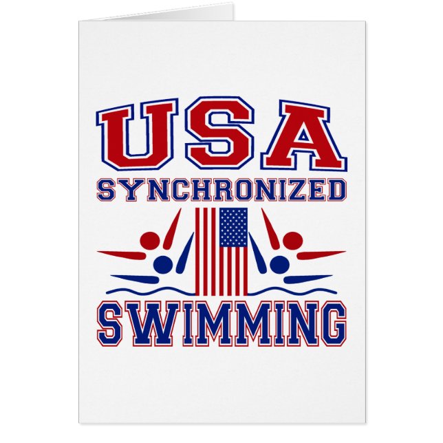 USA Synchronized Swimming (Front)