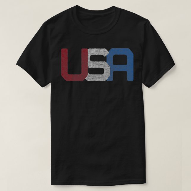 USA  T-Shirt (Design Front)