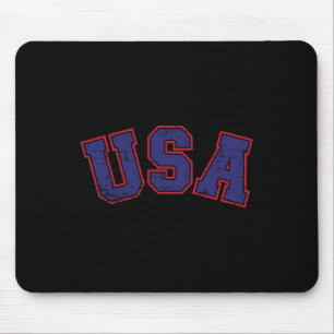 Usa Team For Patriotic Independence Day On 4th Of Mouse Pad