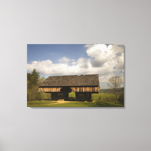 USA, Tennessee, Great Smoky Mountain NP. Canvas Print (Front)