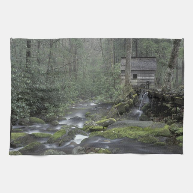 USA, Tennessee, Great Smoky Mountains National 3 Kitchen Towel (Horizontal)