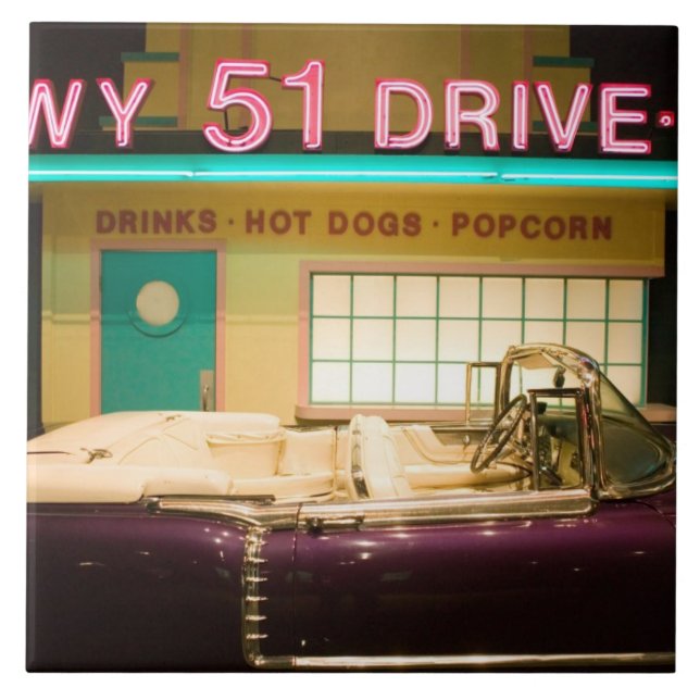 USA, Tennessee, Memphis: Elvis Presley Tile (Front)