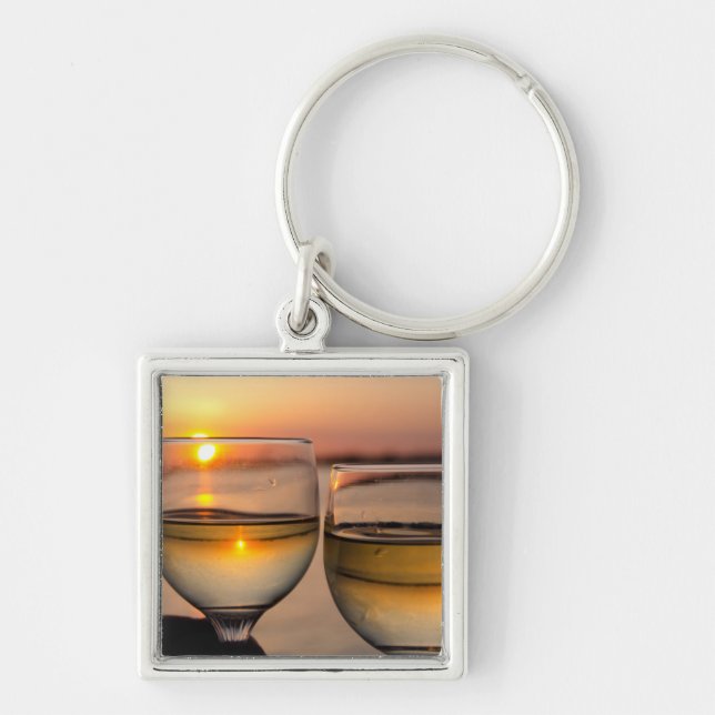 USA, Tennessee, Mississippi River Near Memphis Keychain (Front)