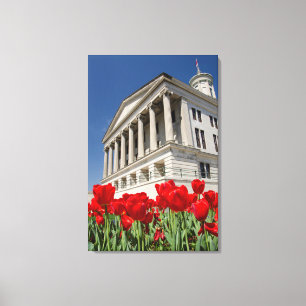 USA, Tennessee, Nashville. Historic Tennessee Canvas Print
