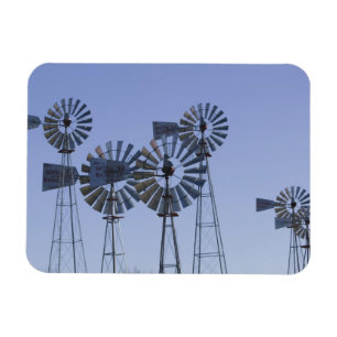 USA, TEXAS, Lubbock: American Wind Power Centre Magnet