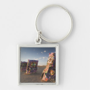 USA, TEXAS, Panhandle Area, Amarillo: Cadillac 2 Keychain