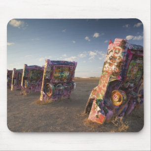 USA, TEXAS, Panhandle Area, Amarillo: Cadillac 2 Mouse Pad